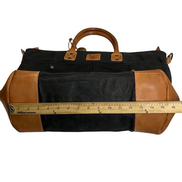 Will Leather Goods Original Utility Tote in Wax Coated Canvas and Leather - Picture 8 of 10